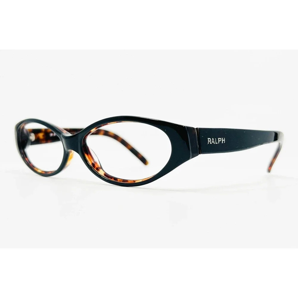 Ralph Eyeglasses Womens Black Tortoise RA5010 515/13 54-14-130 Oval Frame 54mm